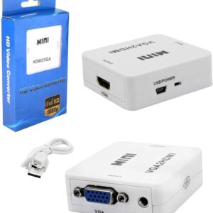 CONVERSOR VGA P/ HDMI audio/video