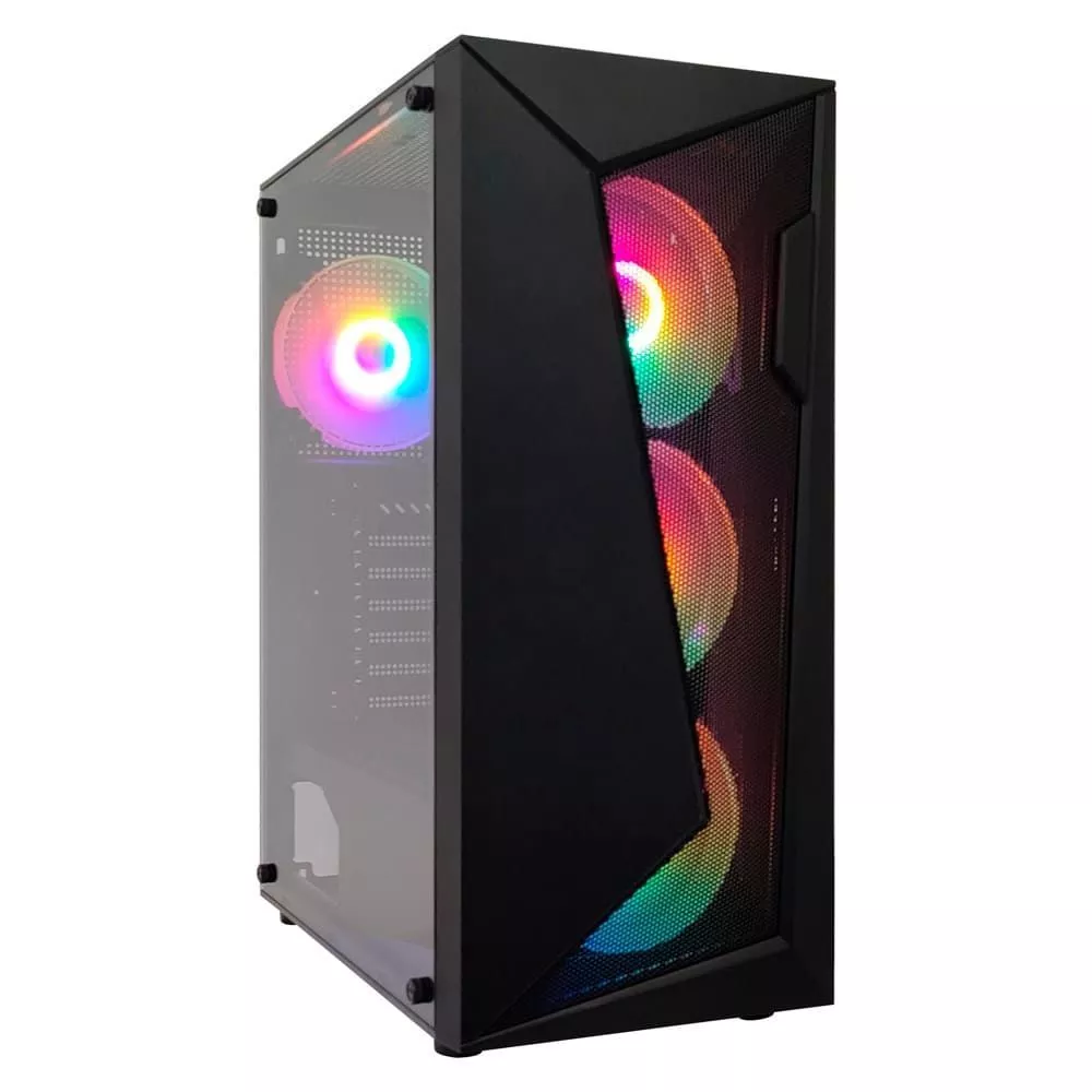 Computador Gamer Intel Core I5 4gb Ram SSD 120GB Gamer GT 610 + Monitor 15" - Imagem 4