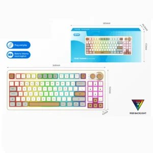 TECLADO MULTIMÍDIA TE146