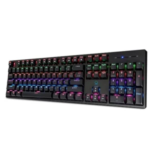 Teclado Gamer Mecânico OX Nebula USB-C com Anti-Ghost Preto