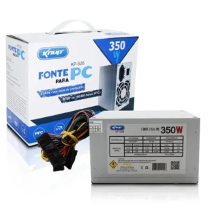 Fonte ATX Knup 350w Real