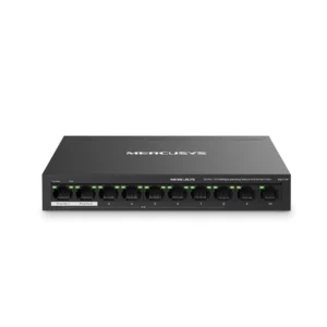 Switch Mercusys MS110P 10 Portas RJ45 10/100Mbps, 8 Portas PoE+, 65W - MCS0042